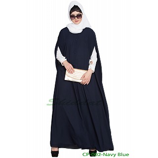 Front open Cape with inner abaya